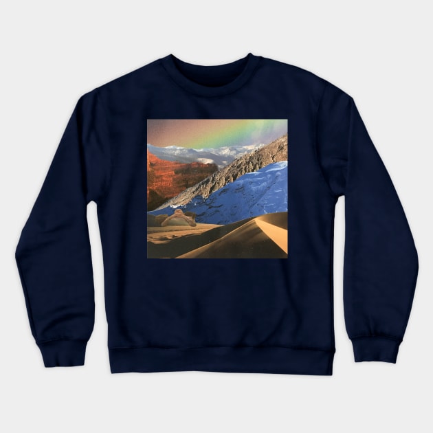 Enjoying The View Crewneck Sweatshirt by collagebymarianne (Marianne Strickler)